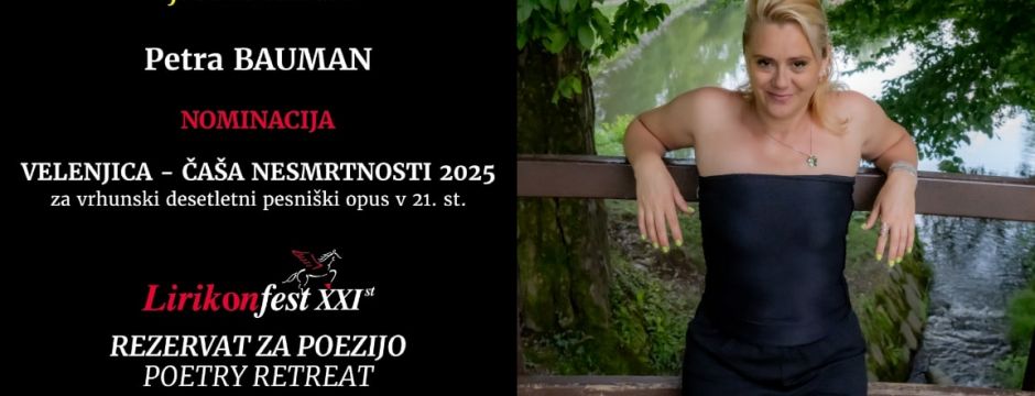 LIRIKONFESTOVIH ENAINDVAJSET (3): PETRA BAUMAN