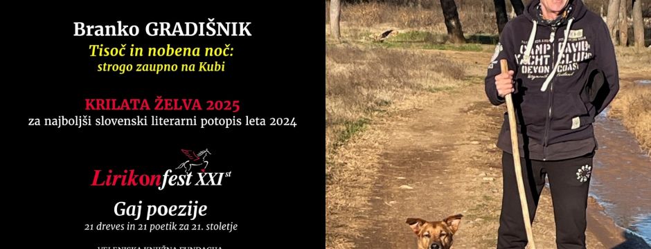 LIRIKONFESTOVIH ENAINDVAJSET (2): BRANKO GRADIŠNIK