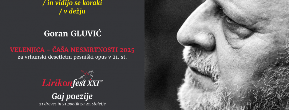 2026 / LIRIKONFESTOVIH JUBILEJNIH 2 X ENAINDVAJSET (5): GORAN GLUVIĆ