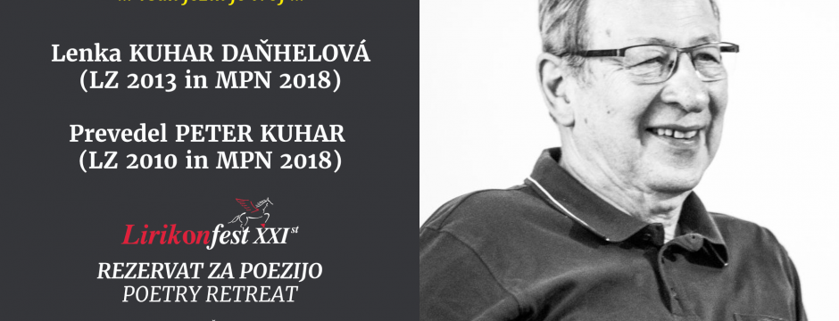 2026 / LIRIKONFESTOVIH JUBILEJNIH 2 X ENAINDVAJSET (11): PETER KUHAR